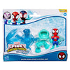 Hasbro - Marvel - Spidey and His Fantastic Friends - Water-Webs - Pack Doppio personaggio Assortito