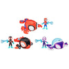 Hasbro - Marvel - Spidey and His Fantastic Friends - Water-Webs - Veicolo & Personaggio Assortito