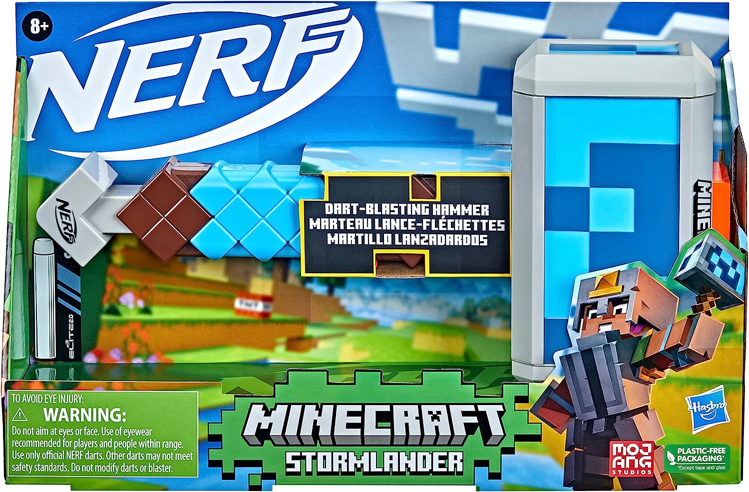Nerf - Minecraft - Martello Lancia-dardi Stormlander