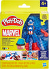 Hasbro - Play-Doh - Capitan America con Stampino a Forma di Scudo