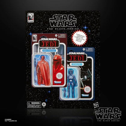 Hasbro - Star Wars - The Black Series - Carbonized Collection - Emperor's Royal Guard & TIE Fighter Pilot