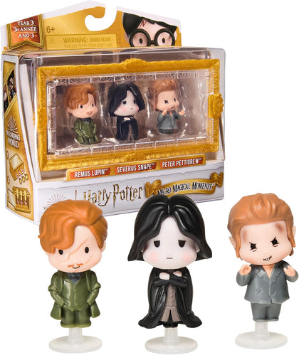 Wizarding World - Harry Potter - Mini personaggi in multi pack da 3 - Rivali - Il Prigioniero di Azkaban