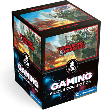 Clementoni - Dungeons & Dragons - Gaming Collection - Puzzle 500 V2