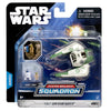 Jazwares - Star Wars - Micro Galaxy Squadron - Yoda's Jedi Starfigheter