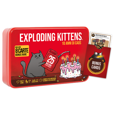 Exploding Kittens - 10 Anni Di Caos