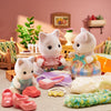 Sylvanian Families - Latte Cat Family