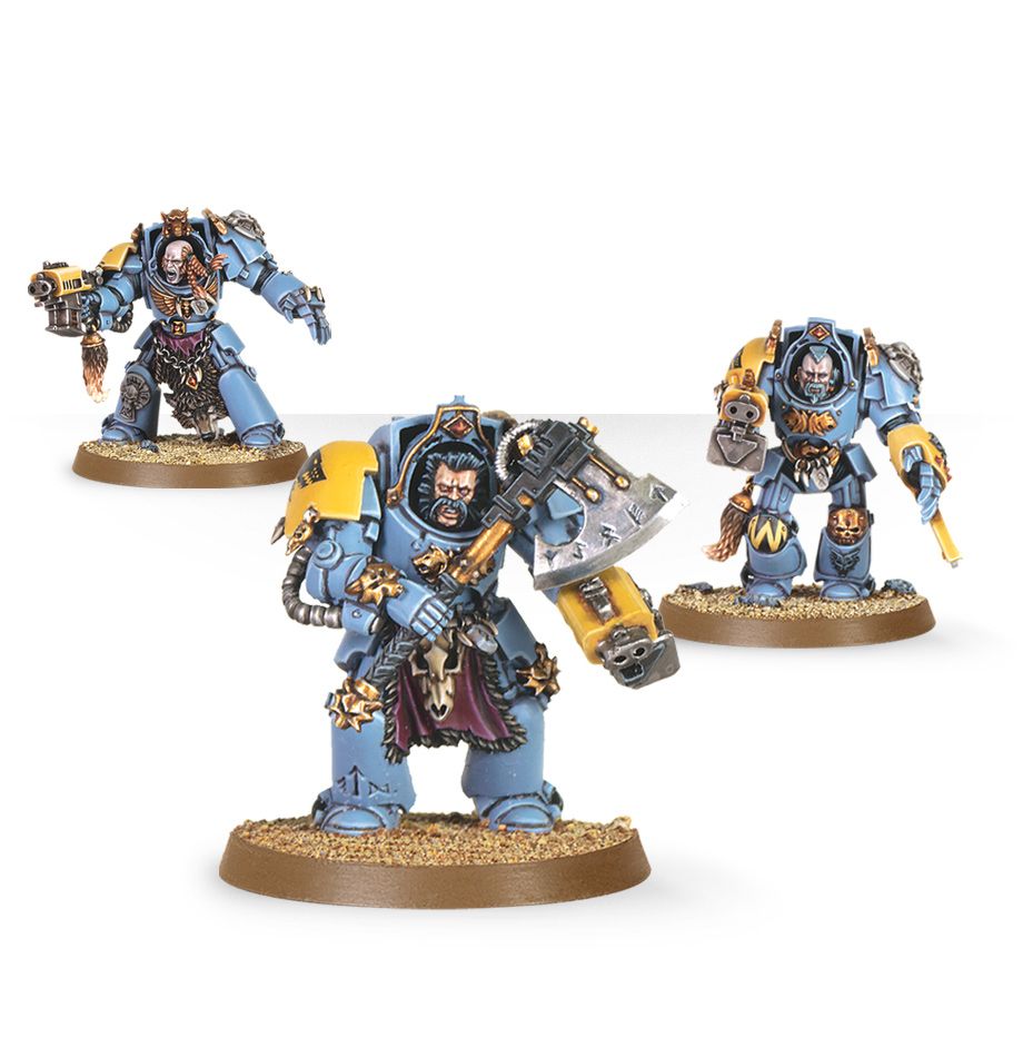 Warhammer 40000 - Space Wolves - Wolf Guard Terminators
