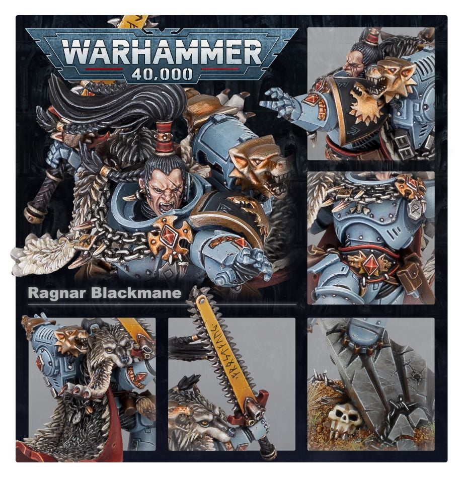 Warhammer 40000 - Space Wolves - Ragnar Blackmane