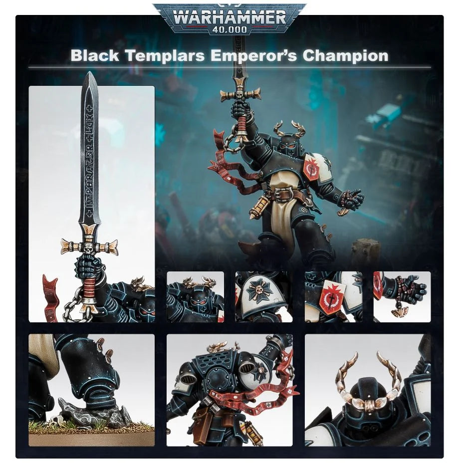 Warhammer 40000 - Black Templars - Emperor's Champion