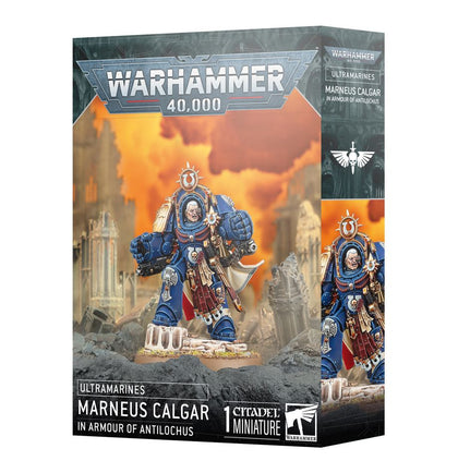 Warhammer 40000 - Ultramarines - Marneus Calgar in Armour of Antilochus