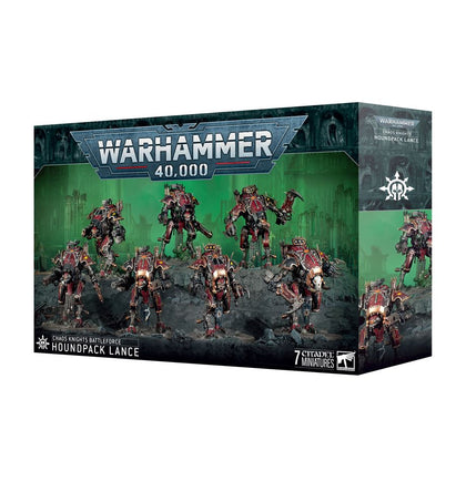 Warhammer 40000 - Chaos Knights - Battleforce - Houndpack Lance