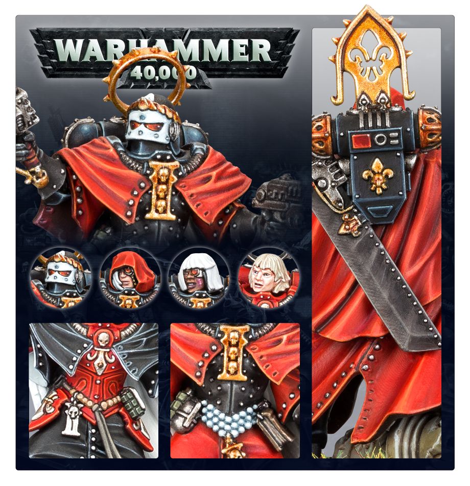 Warhammer 40000 - Adepta Sororitas - Canoness