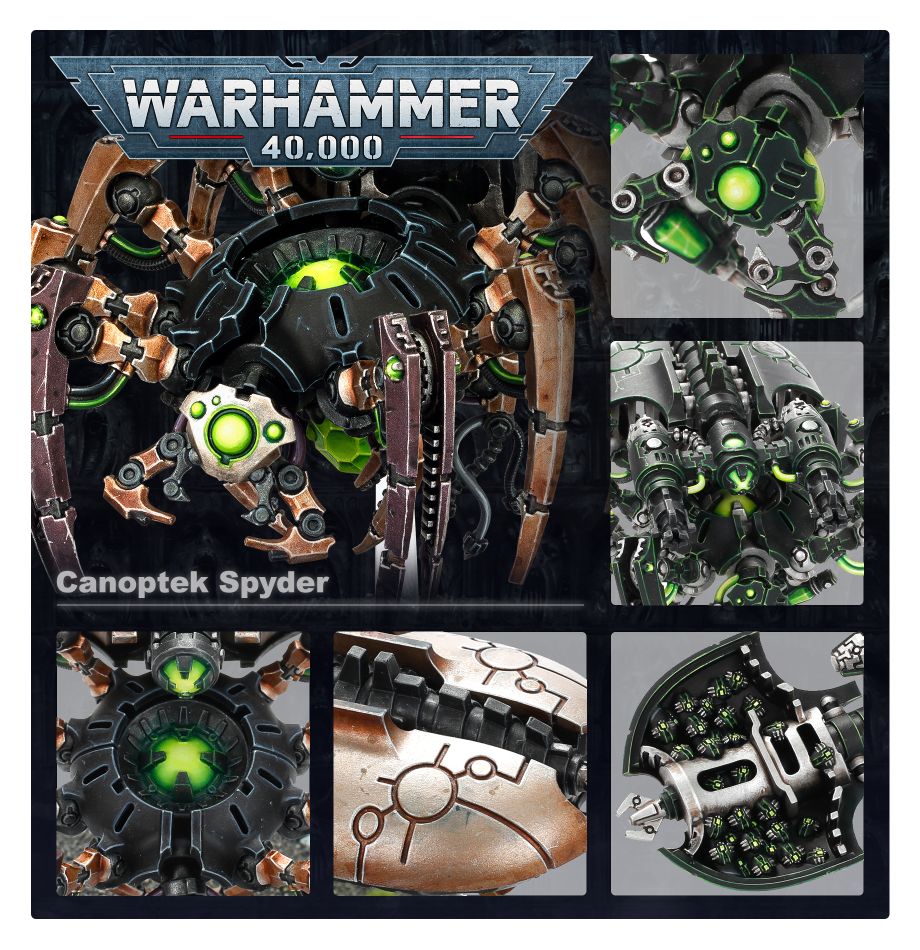 Warhammer 40000 - Necrons - Canoptek Spyder