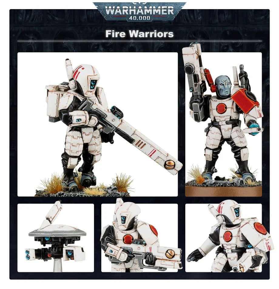 Warhammer 40000 - T'au - Fire Warriors/Breacher Team