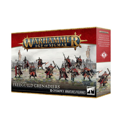 Age of Sigmar -  Cities of Sigmar - Freeguild Grenadiers