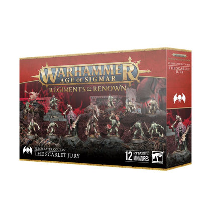 Age of Sigmar - Flesh-eater Courts - Regiment of Renown - The Scarlet Jury