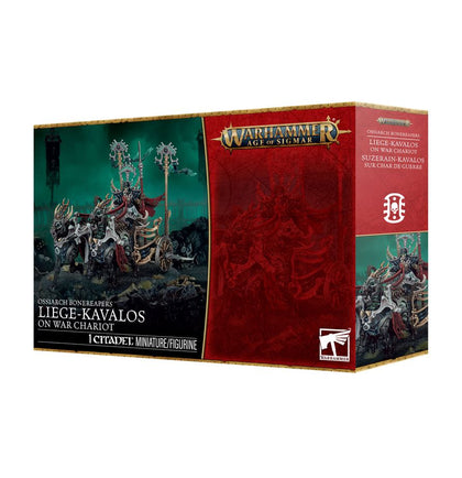 Age of Sigmar - Ossiarch Bonereapers - Liege-Kavalos on War Chariot