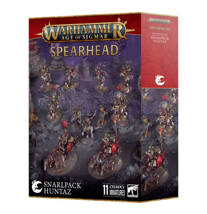 Age of Sigmar - Gloomspite Gitz - Spearhead - Snarlpack Huntaz