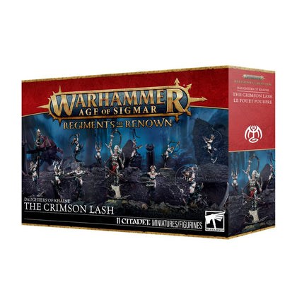 Age of Sigmar - Daughters of Khaine - Regiment of Renown - The Crimson Lash