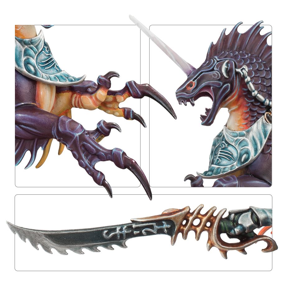 Volturnos High King Of The Deep - Idoneth Deepkin - Warhammer AOS Citadel, Figurine Neuve à Monter