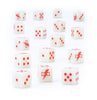 Warhammer 40000 - Space Marines - White Scars - Dice Set