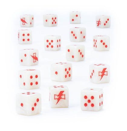 Warhammer 40000 - Space Marines - White Scars - Dice Set