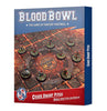 Blood Bowl - Chaos Dwarf Team - Double Sided Pitch And Dogouts Set