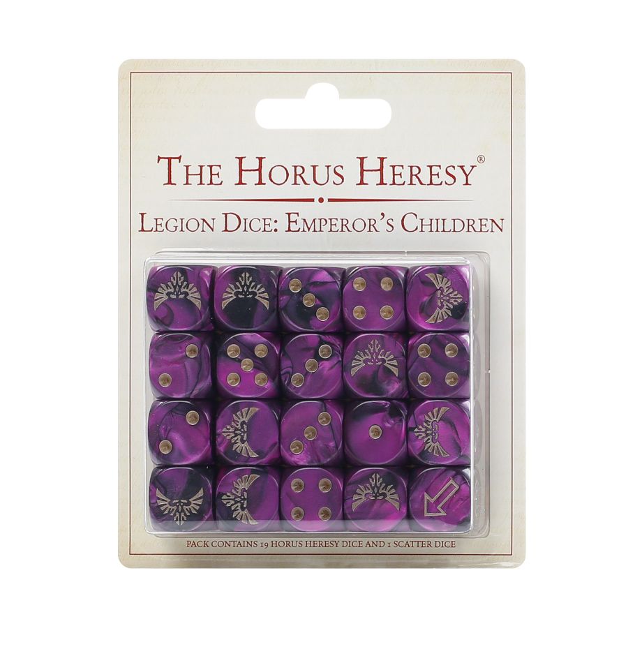 The Horus Heresy - Emperor's Children Legion Dice