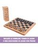 EG CLASSICI - 6 Giochi riuniti in Legno