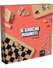 EG CLASSICI - 6 Giochi riuniti in Legno