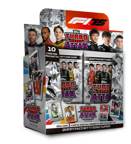 Topps - F1 - Turbo Attax -  Booster Box (24) - 2025