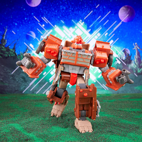 Transformers Legacy Evolution – Action Figure Trashmaster Classe Voyager 17,5 Cm – Giocattolo Per Bambini 8+ Anni – 2 Modalità Di Gioco