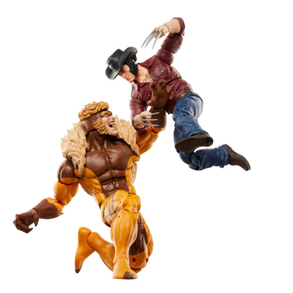 Hasbro - Marvel Legends Series - Marvel's Logan vs Sabretooth