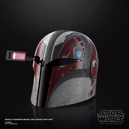 Hasbro  - Star Wars - The Black Series - Casco Elettronico di Sabine Wren