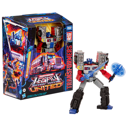 Hasbro - Transformers - Legacy United - Leader Class, Laser Optimus Prime (universo G2)