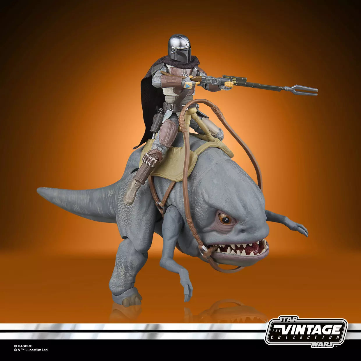 Hasbro - Star Wars - The Vintage Collection - Blurrg e Il Mandaloriano