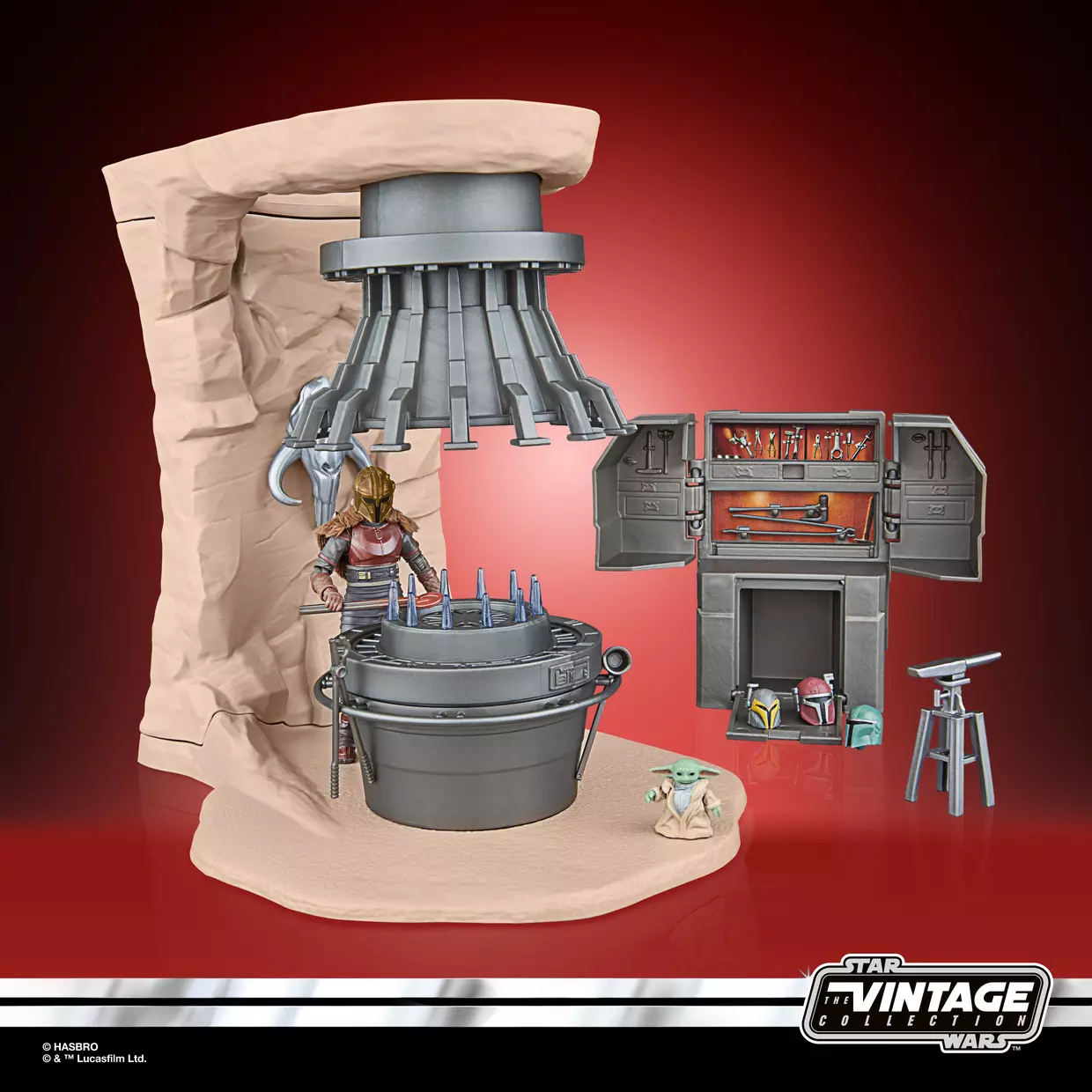 Hasbro - Star Wars - The Vintage Collection - The Armorer’s Forge Playset