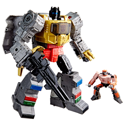Haasbro - Transformers Studio Series - The Transformers: The Movie Dinobot Grimlock and Autobot Wheelie