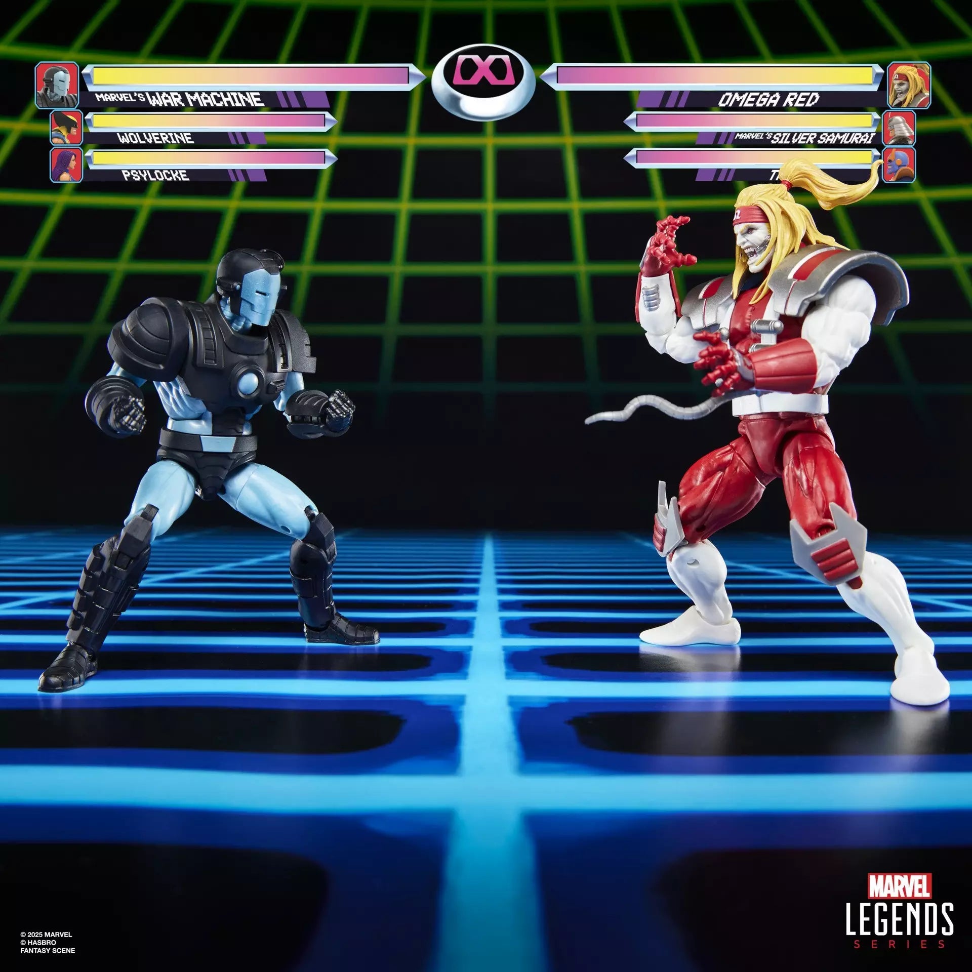 Hasbro - Marvel Legends Series - Gamerverse Marvel's War Machine vs Marvel's Omega Red