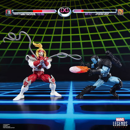 Hasbro - Marvel Legends Series - Gamerverse Marvel's War Machine vs Marvel's Omega Red