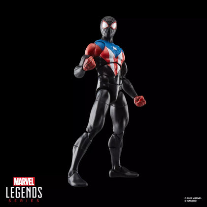 Hasbro - Marvel Legends Series - Gamerverse, Miles Morales con tuta Boricua
