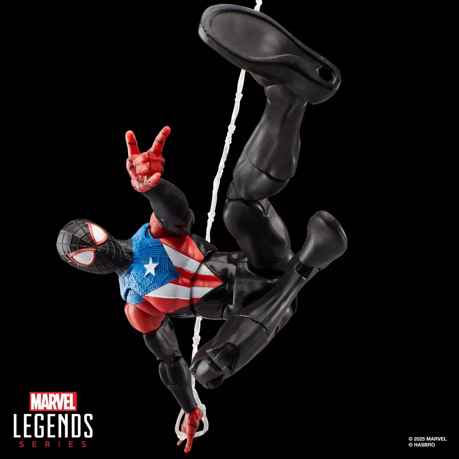 Hasbro - Marvel Legends Series - Gamerverse, Miles Morales con tuta Boricua