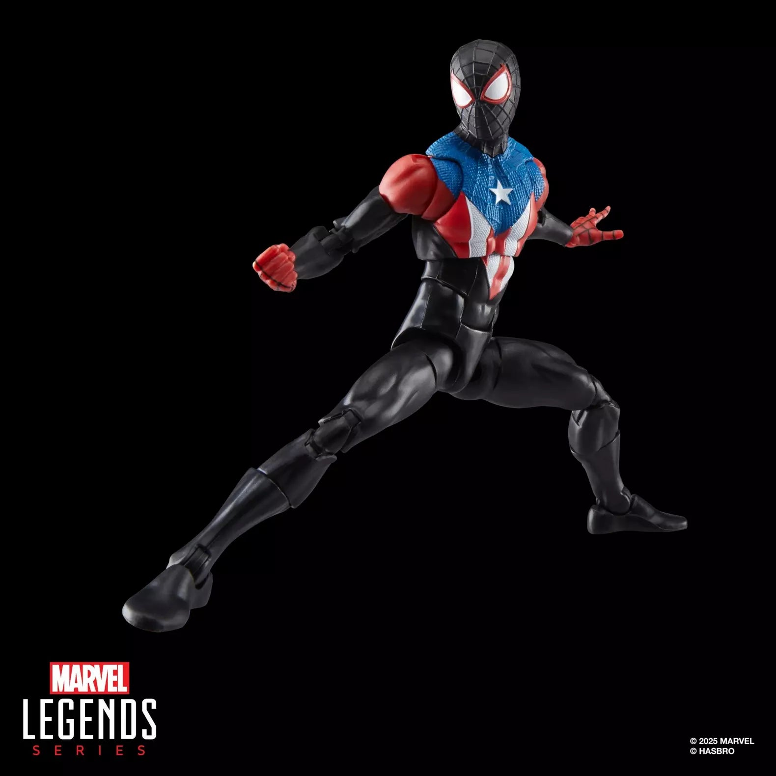 Hasbro - Marvel Legends Series - Gamerverse, Miles Morales con tuta Boricua