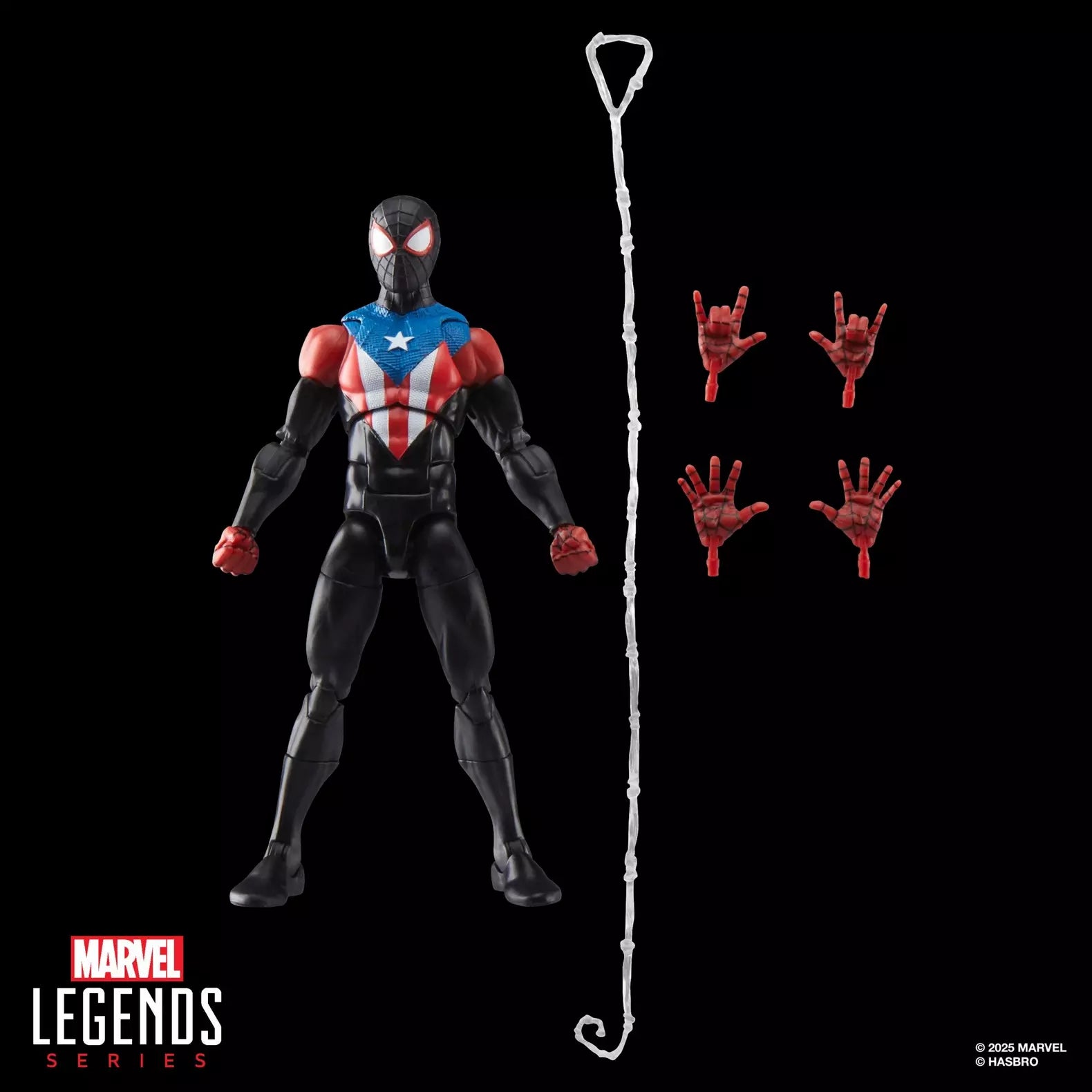 Hasbro - Marvel Legends Series - Gamerverse, Miles Morales con tuta Boricua