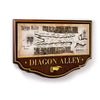 Noble Collection - Harry Potter - Placca Murale Diagon Alley