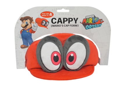 Together Plus - Peluche Mario Odyssey - Casquette Mario Plush 11cm