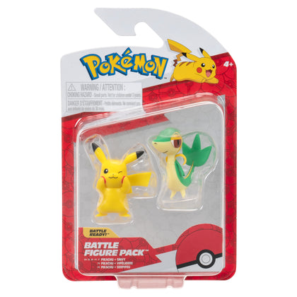 Pokémon - Battle Figure Pack - Pikachu & Snivy