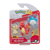 Pokémon - Battle Figure - Set 3 personaggi - Assortimento 3 (Imballo da 4)