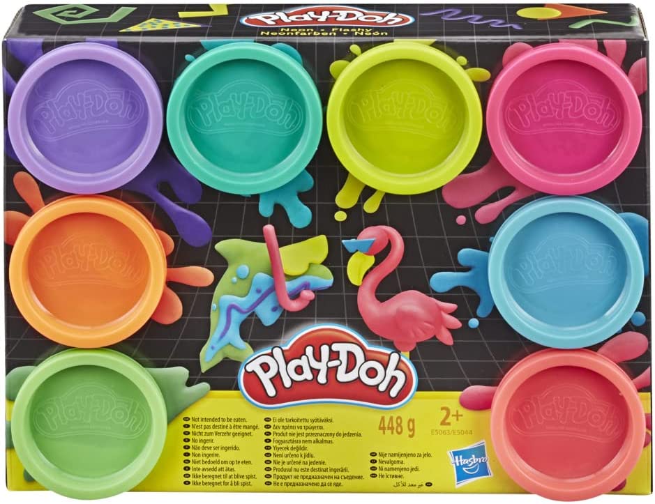 Hasbro Play-Doh Confezione da 8 Vasetti