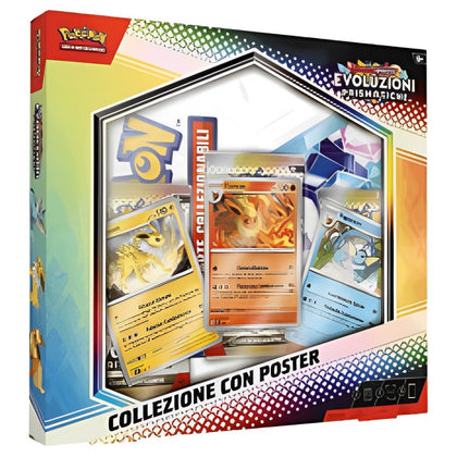 Pokemon SV8.5 Evoluzioni Prismatiche Collezione con Poster (IT)